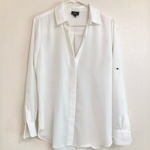Mossimo White Blouse